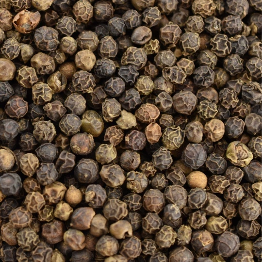 Organic Black Pepper Whole Cleaned - Bulk