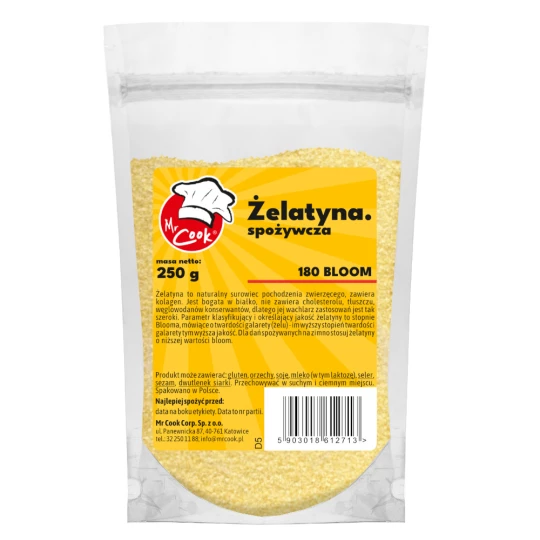 Gelatine Bloom 180 - Premium Line
