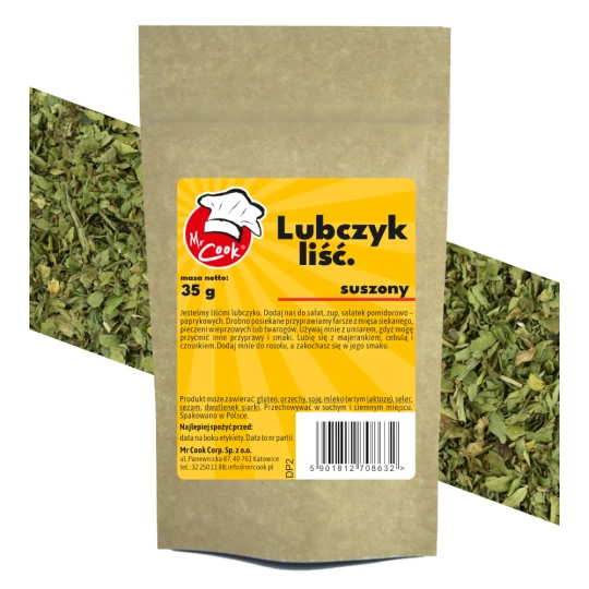 Lovage Leaves Dried - Premium Line