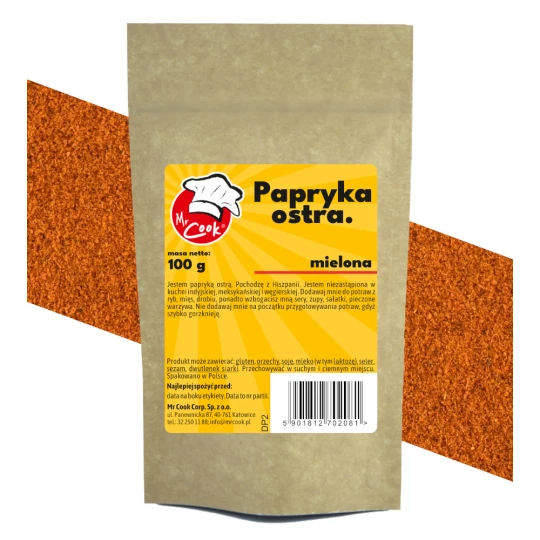 Paprika Ground Hot - Premium Line