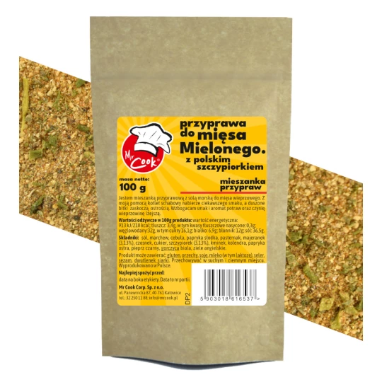 Minced Meat Cutlets Seasoning With Chives No Added MSG - Premium Line