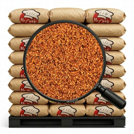 Paprika Red Granulate 1-3 mm - Bulk