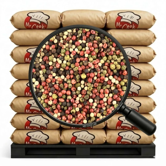 Pepper Mix Coloured Whole Premium Line - Bulk