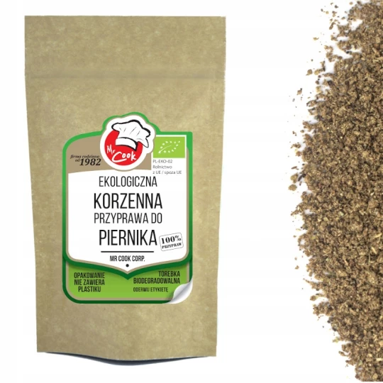 Organic Gingerbread Seasoning No Added Sugar and Flour