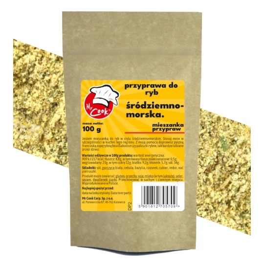 Mediterranean Fish Seasoning No Added MSG - Premium Line