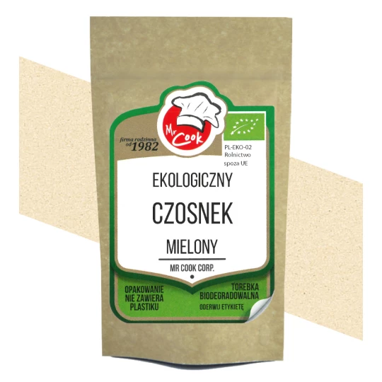 Organic Garlic Ground
