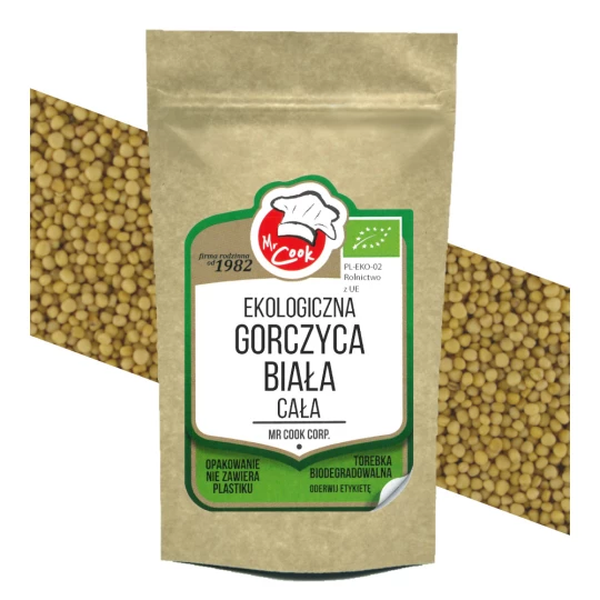 Organic Mustard Seeds White