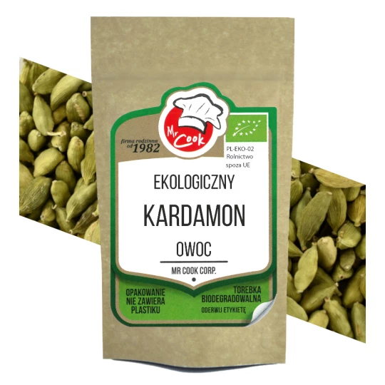 Organic Cardamon Whole Green