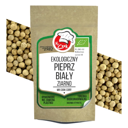 Organic Pepper White Whole