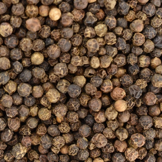 Black Pepper Whole 550G/L - Bulk