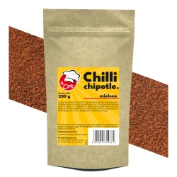Chilli Chipotle (Smoked Jalapeno Red) Ground - Premium Line 200g Doypack