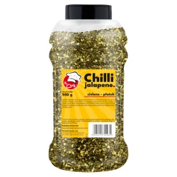 Chilli Jalapeno Green Crushed - Premium Line 550g Słoik PET