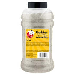 Vanilla Sugar (With Vanilla ) - Premium Line 1.8kg Słoik PET