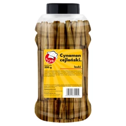 Cinnamon (Ceylon) Sticks 8 cm - Premium Line 250g Słoik PET