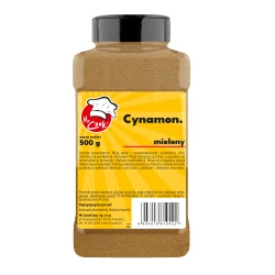 Cinnamon (Cassia) Ground- Premium Line 500g Słoik PET