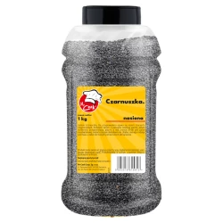 Nigella Sativa (Black Cumin) Whole - Premium Line 1kg Słoik PET