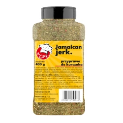 Jamaican Jerk Poultry Spice Mix No Added MSG - Premium Line 400g Słoik PET
