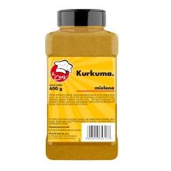 Turmeric Ground - Premium Line 600g Słoik PET
