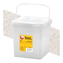 Citric Acid - Premium Line 5kg Wiaderko kwadratowe