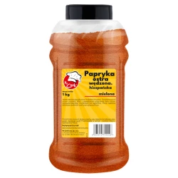 Smoked Paprika Hot Asta 120/140 - Premium Line 1kg Słoik PET