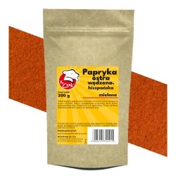 Smoked Paprika Hot Asta 120/140 - Premium Line 200g Doypack