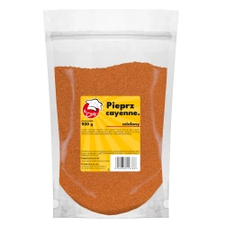 Chilli Cayenne Ground (Cayenne Pepper) - Premium Line 500g Doypack