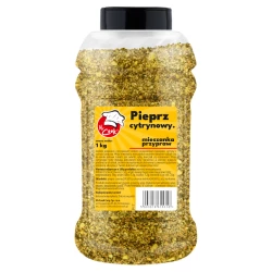 Lemon Pepper No Added MSG - Premium Line 1kg Słoik PET