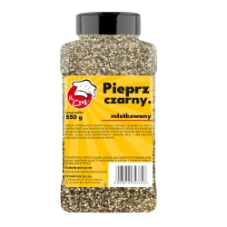 Black Pepper Crushed - Premium Line 550g Słoik PET