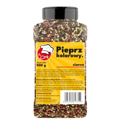 Pepper Mix Coloured Whole - Premium Line 500g Słoik PET