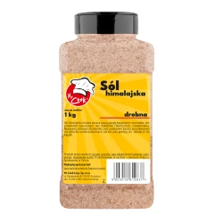 Himalayan Sea Salt (Fine) - Premium Line 1kg Słoik PET