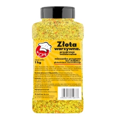 Złota Warzywna Universal Vegetable Seasoning No Added MSG - Premium Line 1kg Słoik PET