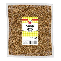 Coriander Whole - HoReCa Basic Line 1kg Worek foliowy