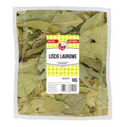 Bay Leaves Whole Balot - HoReCa Basic Line 1kg Worek foliowy