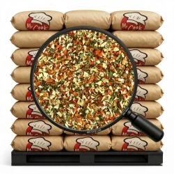 Dried Vegetables Granules 1-4mm (5 ingredients) Basic Line - Bulk