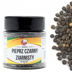 Black Pepper Whole 550G/L - Premium Line 120g Słoik PET