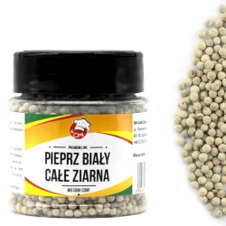 Pepper White Whole - Premium Line 130g Słoik PET