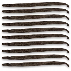 Vanilla Pods Uganda Gourmet 12-14 cm - Premium Line 10szt Worek próżniowy