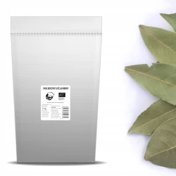 Organic Bay Leaves Whole 1kg Worek papierowy