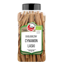 Organic Cinnamon (Cassia) Sticks 200g Słoik PET