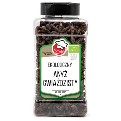 Organic Star Anise Whole 200g Słoik PET