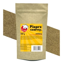 Black Pepper Ground - Premium Line 200g Doypack