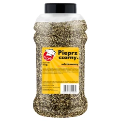 Black Pepper Crushed - Premium Line 1kg Słoik PET