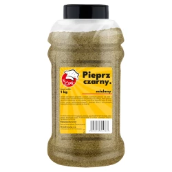 Black Pepper Ground - Premium Line 1kg Słoik PET