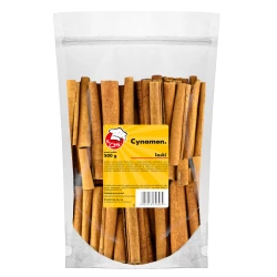 Cinnamon (Cassia) Sticks 6-8 Cm - Premium Line 500g Doypack