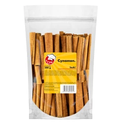 Cinnamon (Cassia) Sticks 6-8 Cm - Premium Line 250g Doypack