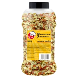 Dried Vegebtable Mix Cubes (7 Ingredients) - Premium Line 500g Słoik PET