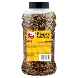 Pepper Mix Coloured Whole - Premium Line 800g Słoik PET