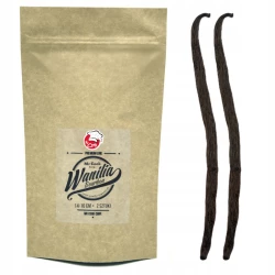 Vanilla Bourbon Pods 14-16 cm Madagascar - Premium Line 2szt Doypack