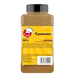 Cinnamon (Cassia) Ground - Premium Line 500g Słoik PET