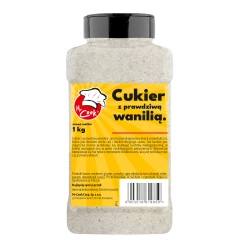 Vanilla Sugar (With Vanilla ) - Premium Line 1kg Słoik PET